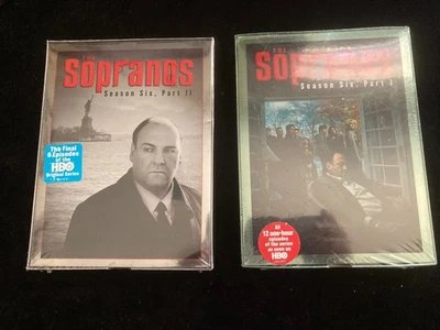 The Sopranos Season Six Part 1 and 2 DVD Sets HBO Final Season new sealed - Image 1 of 2