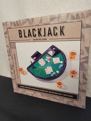 Mini BLACK JACK CASINO juego de beber intacto, abierto no usado. Nuevo Foto 1 de 4