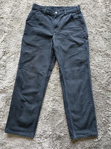 Carhartt B11-BLK Men's Cotton Jeans 32×32 Loose Original Fit - Picture 1 of 12