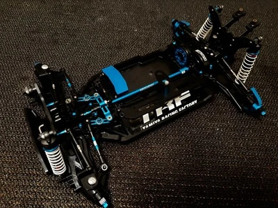 TAMIYA 1/10 RC TT-02BR Electric Touring Car Optional Parts Included Used - Image 1 of 4