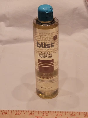 Bliss Cloud 9 Nourishing Body Oil Vanilla & Honey 8.45 fl oz New  - Image 1 of 2