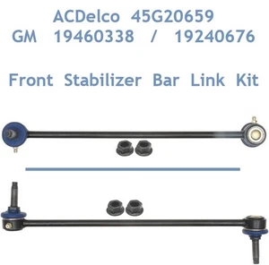 NIB! Genuine AC Delco 45G20659 GM 19460338 / 19240676 Stabilizer Bar Link Kit - Foto 1 di 4