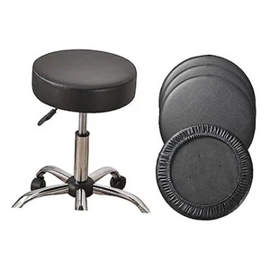 Bar Stool Cover Waterproof Round Seat Cushion Cover Stretch Barstool - Picture 1 of 7