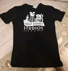 T-SHIRT / Camiseta / Maglietta WALT DISNEY STUDIOS LOGO M Disneyland Paris