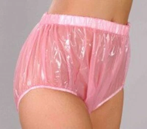 2 PZ PANTALONI DI PLASTICA ADULTO BAMBINO PVC incontinenza #,P005-5 XL*2 - Foto 1 di 24