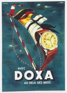 Original vintage poster DOXA FINE SWISS SAILING WATCH 1932 - Picture 1 of 1