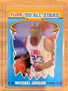 1990 Fleer All Star Michael Jordan Karte #5 Chicago Bulls MJ NBA Basketball HOF - Bild 1 von 2