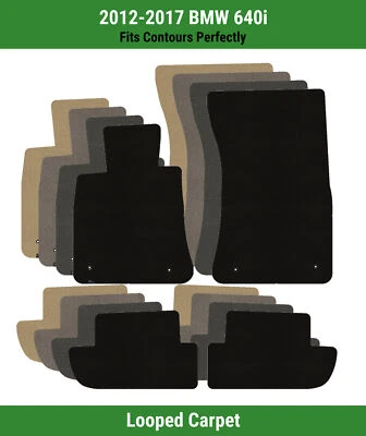 Alfombrillas Lloyd Classic Loop fila delantera y trasera para BMW 640i 2012-2017  Foto 1 de 4
