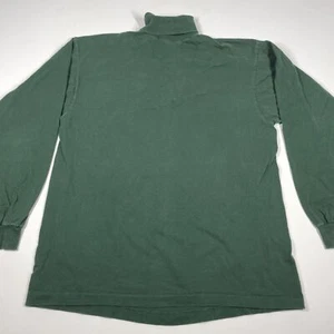 Vintage Fruit Of The Loom Mens T-Shirt XL Long Sleeve Turtleneck Single Stitch - Picture 1 of 10