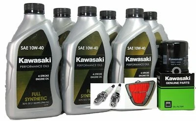 Kit de manutenção 11-18 Kawasaki VULCAN 1700 VN1700 Vaquero ajuste sintético completo - Imagem 1 de 2
