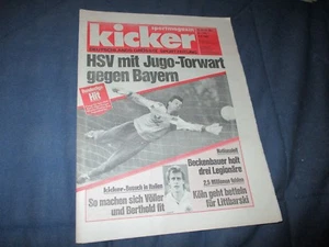 Kicker 6.8.1987 65/87 Mladen Pralija Hamburger SV - Bild 1 von 1