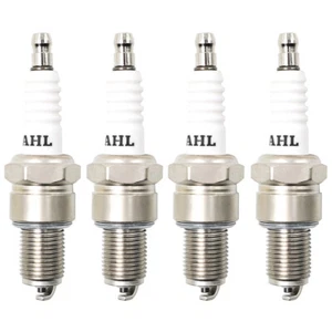 4X Spark Plugs for BR7HS BR8HS B8HVX Yamaha DT50 GT80 Peugeot Ludix Elystar 50 - Picture 1 of 6