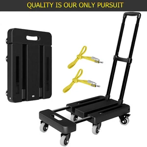 Folding Moving 500 LBS Platform Cart Dolly Luggage Hand Truck Trolley Heavy Duty - Picture 1 of 13