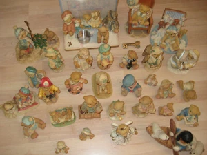 Cherished Teddies Sammlung Konvolut Figuren Eislauf teilweise unbenutzt - Bild 1 von 24