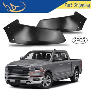 Pair Front Bumper Filler Panel Moding Fit 2019-2021 Dodge Ram 1500 68403894AD - Foto 1 di 14