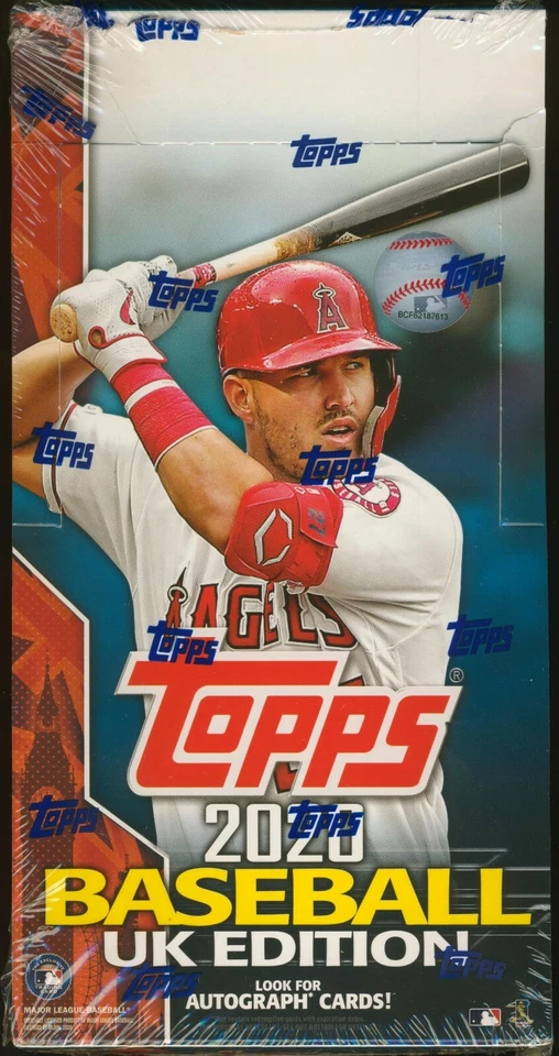 2020 Topps UK Edition Baseball SEALED HOBBY BOX 24-Pack MLB Trading Cards - Image 1 of 1