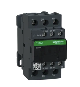 Schneider Electric LC1D25F7 Contactor 25A TP 1NO+1NC 110VAC - Picture 1 of 8