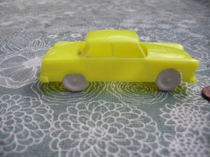 Arthur Hammer Lüdenscheid  PKW Borgward  P100 in gelb  Plastik  Länge 8 cm  A85 - Picture 1 of 5