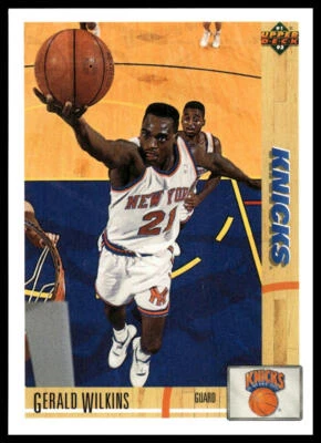 1991-92 Upper Deck #234 Gerald Wilkins - Image 1 of 2