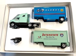 Interstate and Global Van Lines 1999 Merger Model Winross 1/64th Scale Truck - Picture 1 of 6
