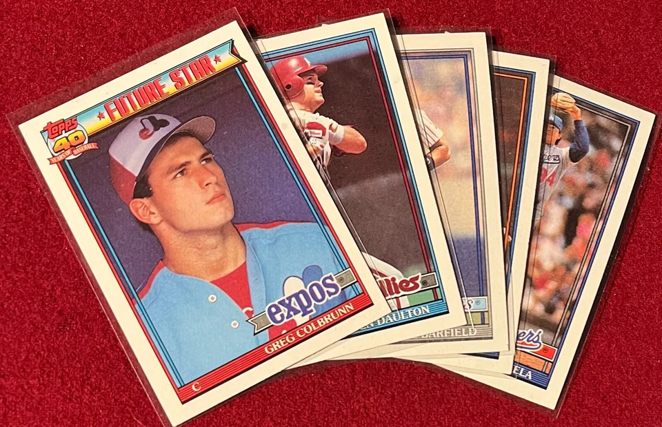 1991 TOPPS BASEBALL # 1-200  PICK A CARD ! SEE COMBINED SHIPPING! - Image 1 of 1