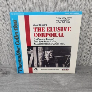 THE ELUSIVE CORPORAL-JEAN RENOIR FRENCH THE CINEMADISC COLLECTION RARE - Imagen 1 de 2