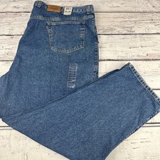 Vintage Levis 545 Loose Fit Blue Jeans Mens Size 58x32 Denim Pants NWT New