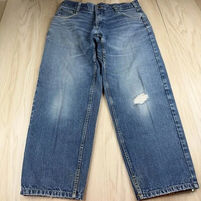 C.C. Filson Co. Mens Denim Blue Distressed Y2K Faded Straight Jeans Size 36 - Image 1 of 4