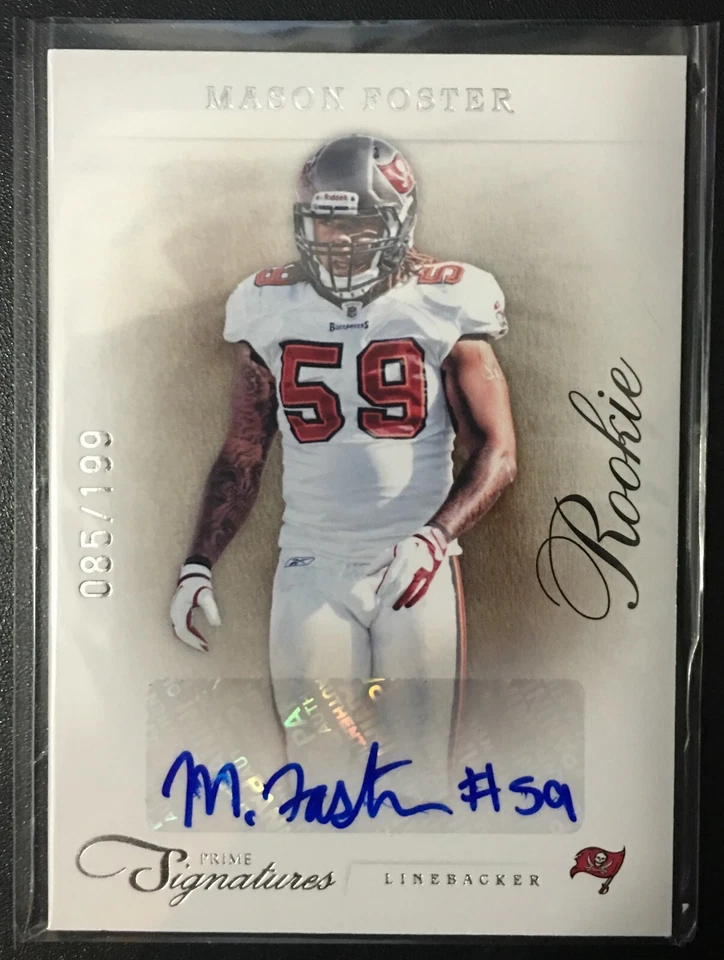 Panini Prime Signatures Mason Foster 085/199 - Image 1 of 4