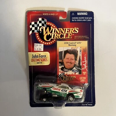 Winners Circle John Force Lifetime Series 1998 Castrol GTX Mustang 1/64 NUEVO Foto 1 de 4