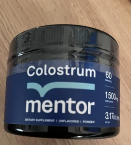 Mentor Colostrum Powder Supplement 60 Servings per Container EXP 4/26 NEW - Picture 1 of 5