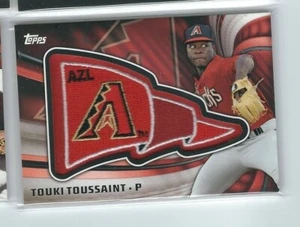 2015 Topps Pro Debut Touki Toussaint Wimpel Patch Relic Diamondbacks - Bild 1 von 1