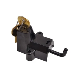 Motorcycle Black Helmet Lock For Harley Sportster 1200 883 Custom Low Nightster - Bild 1 von 9