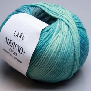 Lang Yarns Merino+ Color 18 - LL 180m / 100g - Tamaño De Aguja 4,5 - - Imagen 1 de 2