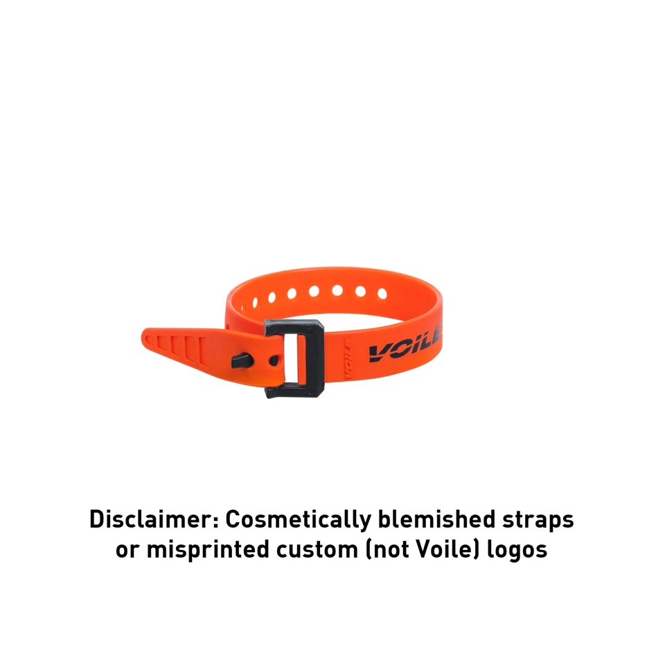 Voile Straps Nylon Buckle, 12 inch, Cosmetic Blems, Custom Misprints - Image 1 of 1