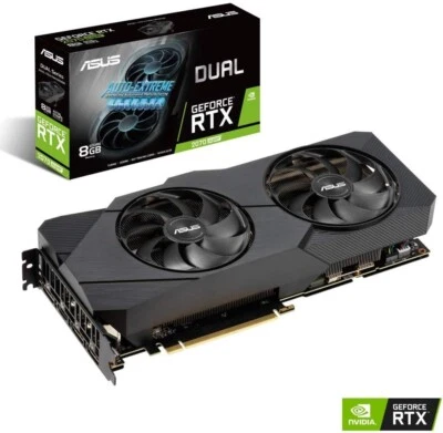 ASUS DUAL RTX 2070S 8G SUPER EVO Grafikkarte - 3x DisplayPort / 1x HDMI - Immagine 1 di 4
