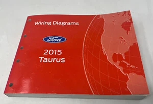 2015 Ford Taurus Electrical Wiring Diagram Troubleshooting Manual EWD NOS EXC - Picture 1 of 2