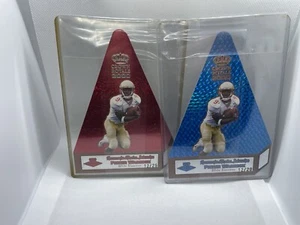 2000 Pacific Crown Royale Blue / 20 + Red /25 Peter Warrick #10 Rookie RC Jumbo - Picture 1 of 5