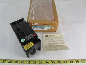 New NOS GE Circuit Breaker TED124015WL 2 Pole 15 AMP 480 VAC 250 VDC - Picture 1 of 11