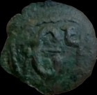 Ivan Alexander & Queen Theodora 1331-1371 Ad Monogram Ancient Medieval Coin