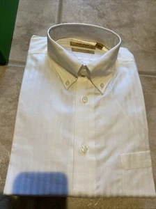 Gold Label Roundtree and York Herren Langarm Button Down Hemd (L) 17 1/2-33 - Bild 1 von 4