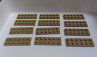 LEGO 3795 - 4550329 2x6 Plate Sand Yellow x12 Bricks & Pieces & Parts & Spares