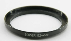 Bower 52-58 Step Up Ring - Metal - 52/58 - 52mm-58mm - Used - W157 - Picture 1 of 2