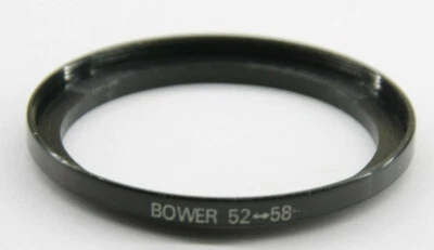 Bower 52-58 Step Up Ring - Metal - 52/58 - 52mm-58mm - Used - W157 - Image 1 of 2