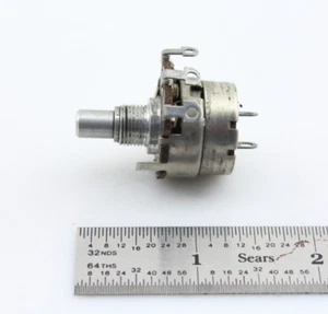 NOS S.C. Co 750 Ohm Potenziometro Audio Conico Commutato 18871 Vintage 1964 con Tappo - Foto 1 di 21