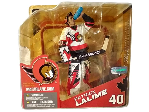 McFarlane Toys Patrick Lalime NHL Ottawa Senators Sports Picks Series 8 White Cover