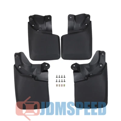 Protectores contra salpicaduras guardabarros delanteros traseros para Toyota Tacoma 2016 2017 2018 2019 2020 Foto 1 de 4