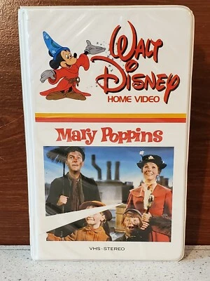 RARE Factory Error Mary Poppins Disney Home Video VHS EARLY Clamshell 23VS - Image 1 of 4