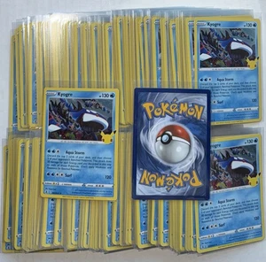 LOT OF 200 Kyogre 003/025 Pokemon Celebrations 25th Anniversary - Picture 1 of 1