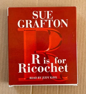 R is for Ricochet by Sue Grafton - Audiobook CD (Abridged - 5 Discs) - Picture 1 of 2